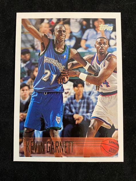 kevin garnett basketball card